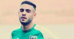 شاهد الصور الأخيرة للاعب الراحل سفيان لوكار قائد مولودية سعيدة قبل وفاته