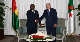 الرئيس عبد المجيد تبون يستقبل رئيس غينيا بيساو