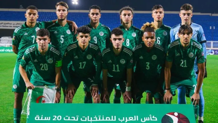 كأس العرب للشباب  موعد مباراة “الخضر” ضد “الفراعنة” في نصف النهائي