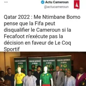 الاعلام الكاميروني يفجرها نحو إقصاء منتخب الكاميرون من مونديال قطر 2022