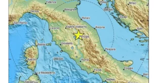 عاجل زلزال بقوة 4.8 درجات يضرب وسط إيطاليا