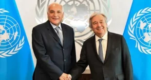 وزير الخارجية الجزائري يبحث التعاون والقضايا الإقليمية مع الأمين العام للأمم المتحدة