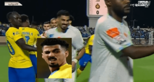 ساديو ماني يعبّر عن اندهاشه بعد مصافحة توأم زميله في النصر