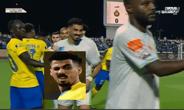 ساديو ماني يعبّر عن اندهاشه بعد مصافحة توأم زميله في النصر