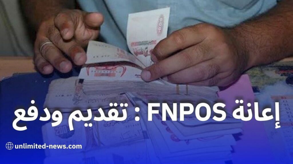 إعانة FNPOS 2024 كل ما تحتاج معرفته حول مواعيد التقديم وآلية الدفع