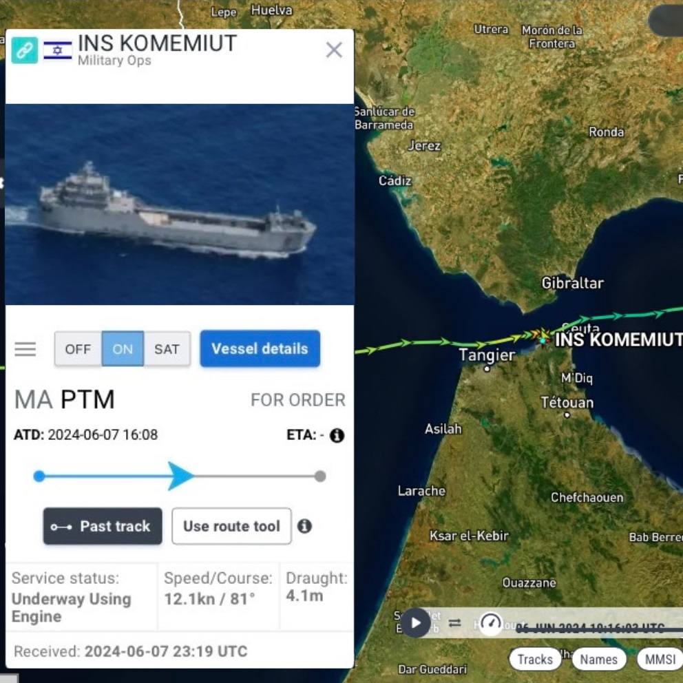 شحن السفن الحربية الإسرائيلية بالمؤونة في ميناء طنجة وسط تورط النظام المغربي