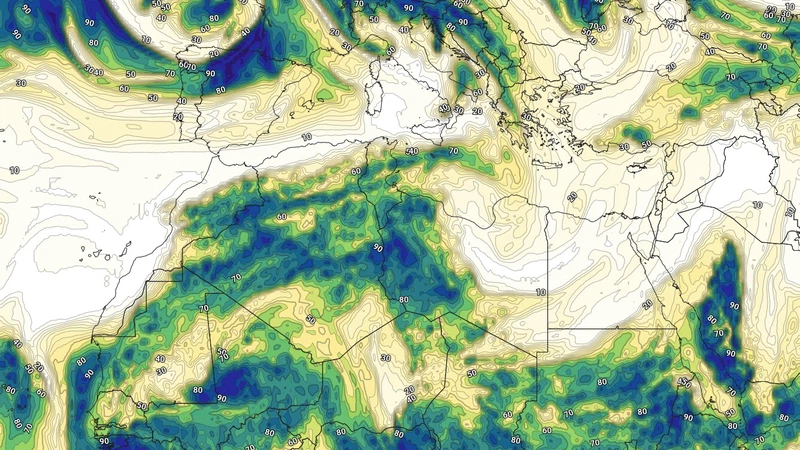 تحذيرات من طقس غير مستقر في الجزائر أمطار وعواصف رعدية