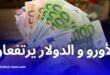 أسعار صرف العملات: ارتفاع الأورو والدولار في السكوار وتحسن الدينار بالبنك المركزي